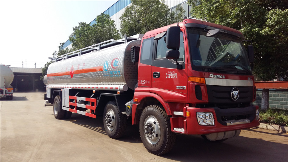 福田歐曼小三軸【26立方】鋁合金運油車