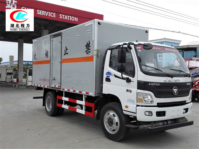 福田歐馬可5.1米雜項危險物品廂式運輸車【九類】