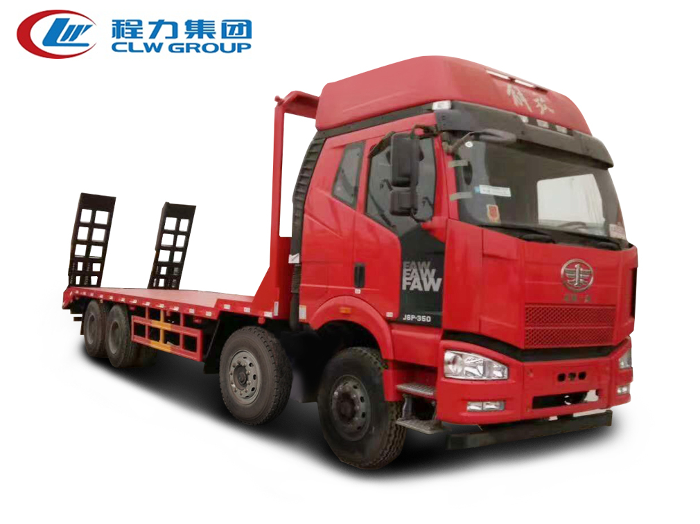 8X4前四后八【20-40噸】平板運輸車